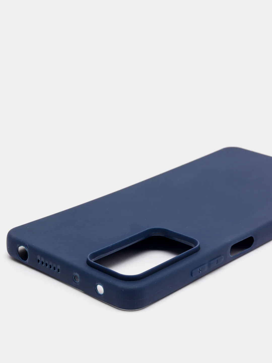 Темно-синий чехол для Xiaomi Redmi Note 11 Pro 4G, российская версия, силиконовый, цветной, матовый
