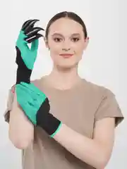 Садовые перчатки с когтями
