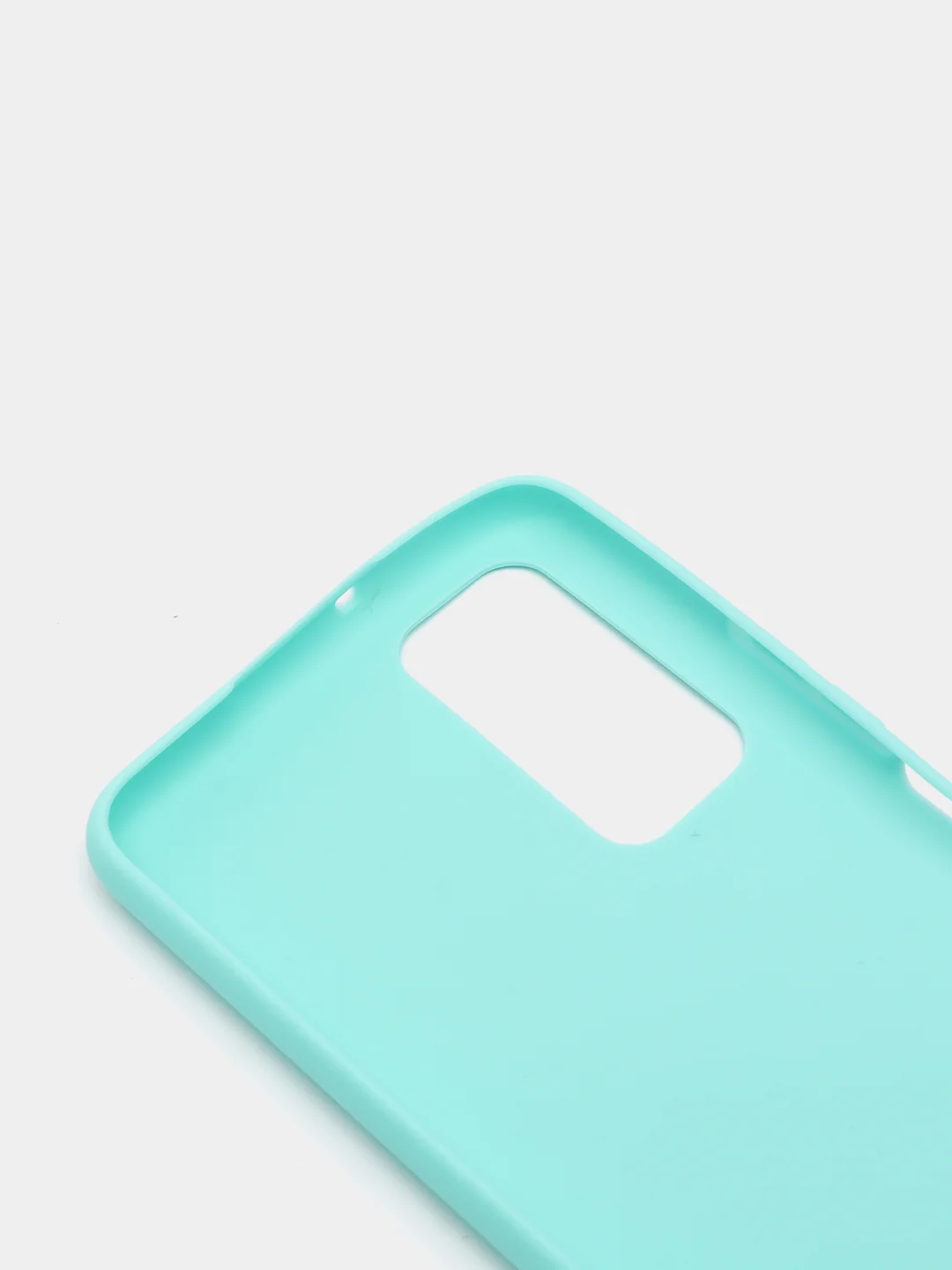 Бирюзовый чехол Huawei Honor 10X Lite (Хонор 10Х Лайт), силиконовый, цветной, матовый
