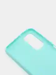 Бирюзовый чехол Huawei Honor 10X Lite (Хонор 10Х Лайт), силиконовый, цветной, матовый