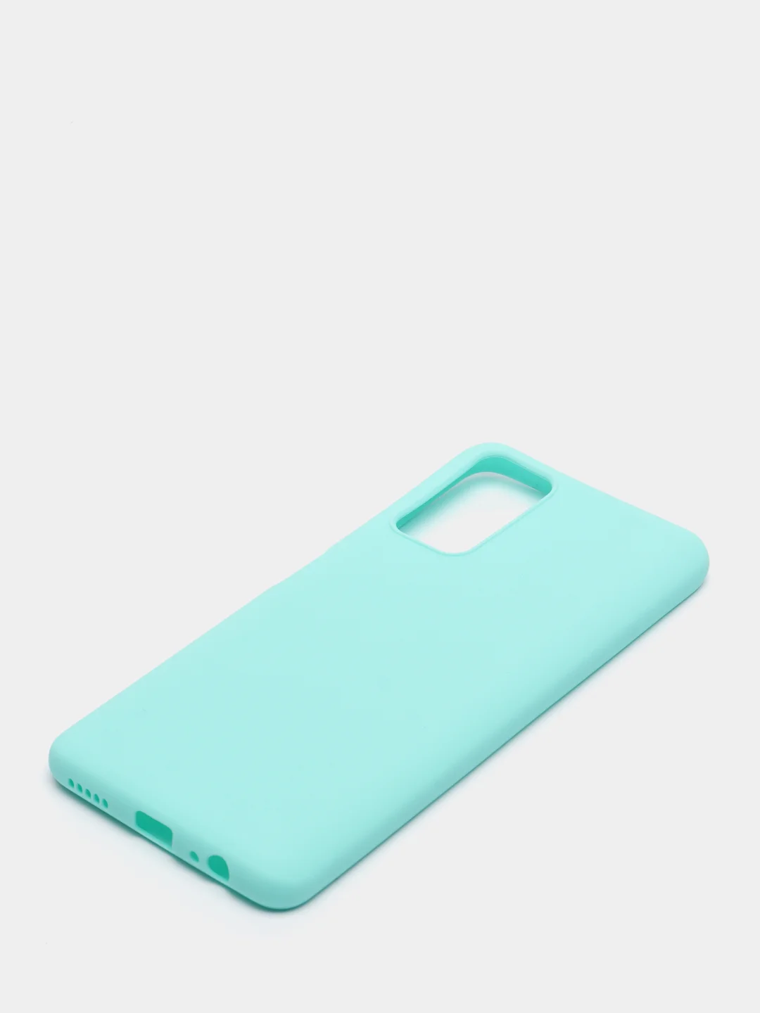 Бирюзовый чехол Huawei Honor 10X Lite (Хонор 10Х Лайт), силиконовый, цветной, матовый