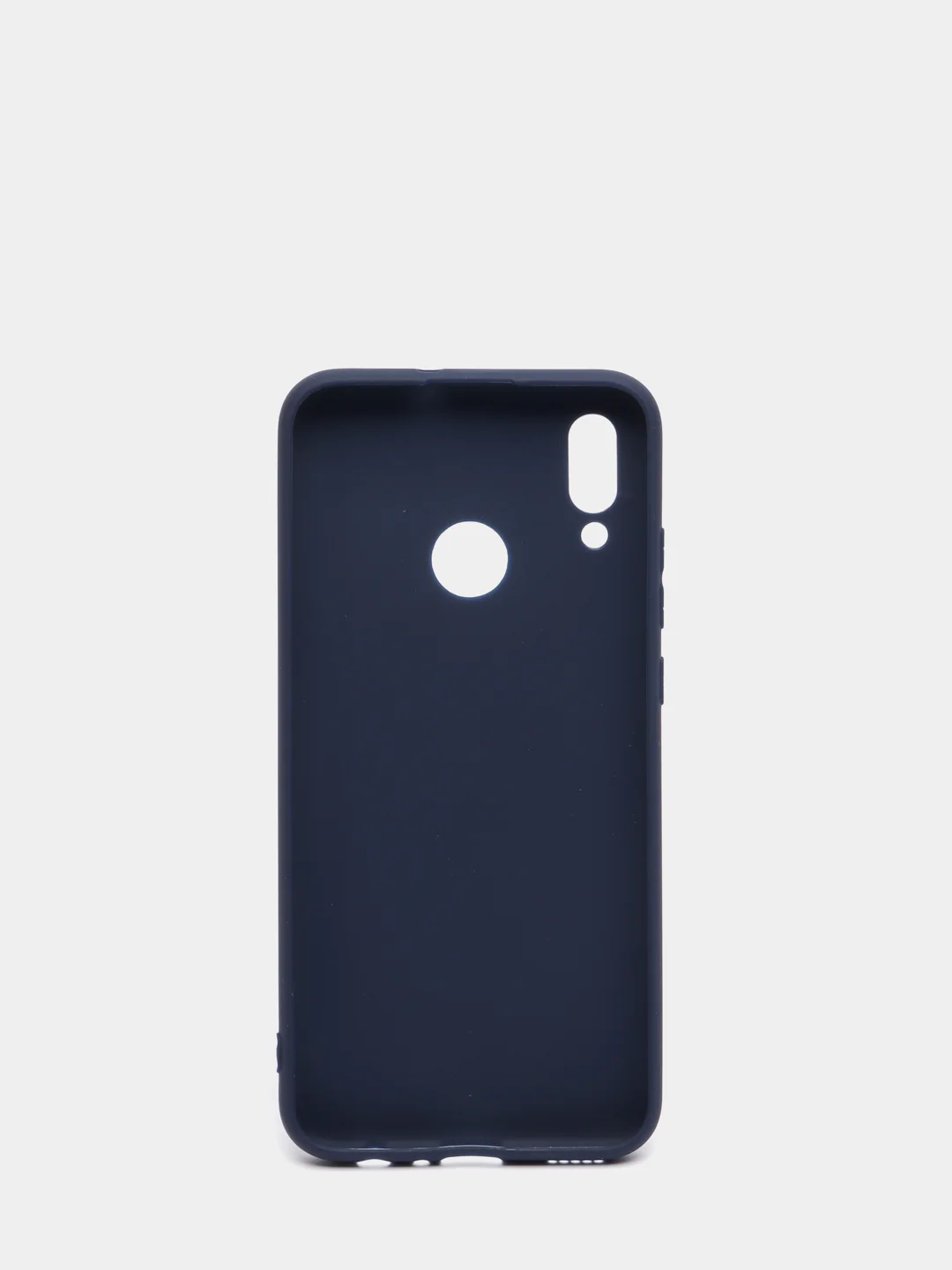 Темно-синий чехол для Huawei Honor 10 Lite, P Smart 2019 цветной силиконовый матовый