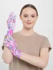 Фиолетовый перчатки садовые