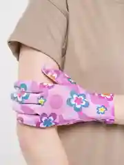 Фиолетовый перчатки садовые
