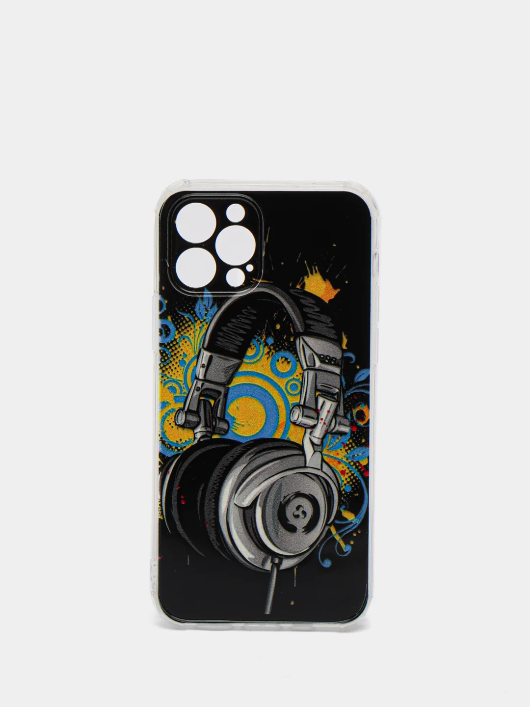 Хром чехол iPhone 12 / 12 Pro, 12 Pro Max, 12 Mini чехол силиконовый с рисунком