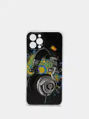 Хром чехол iPhone 12 / 12 Pro, 12 Pro Max, 12 Mini чехол силиконовый с рисунком