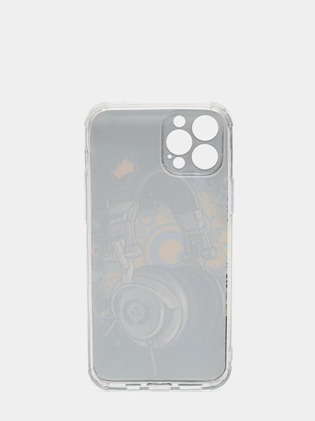 Хром чехол iPhone 12 / 12 Pro, 12 Pro Max, 12 Mini чехол силиконовый с рисунком