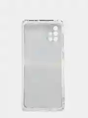 Индиго чехол Samsung Galaxy A71, Самсунг Галакси А71 силиконовый с рисунком и усиленными углами