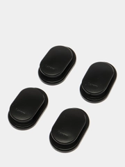 Держатели Baseus Black, в форме крючка, комплект 4 штуки