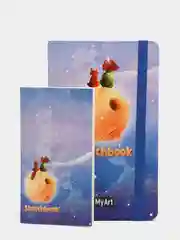 MyArt/Набор скетчбуков А5+А6"Блокнот мечтателя"/Скетчбук А5 40 листов/Скетчбук А6 32 листа