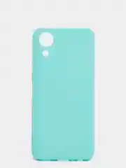 Бирюзовый чехол Samsung Galaxy A03 Core, Самсунг Галакси А03 Кор силиконовый, цветной, матовый