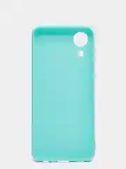 Бирюзовый чехол Samsung Galaxy A03 Core, Самсунг Галакси А03 Кор силиконовый, цветной, матовый
