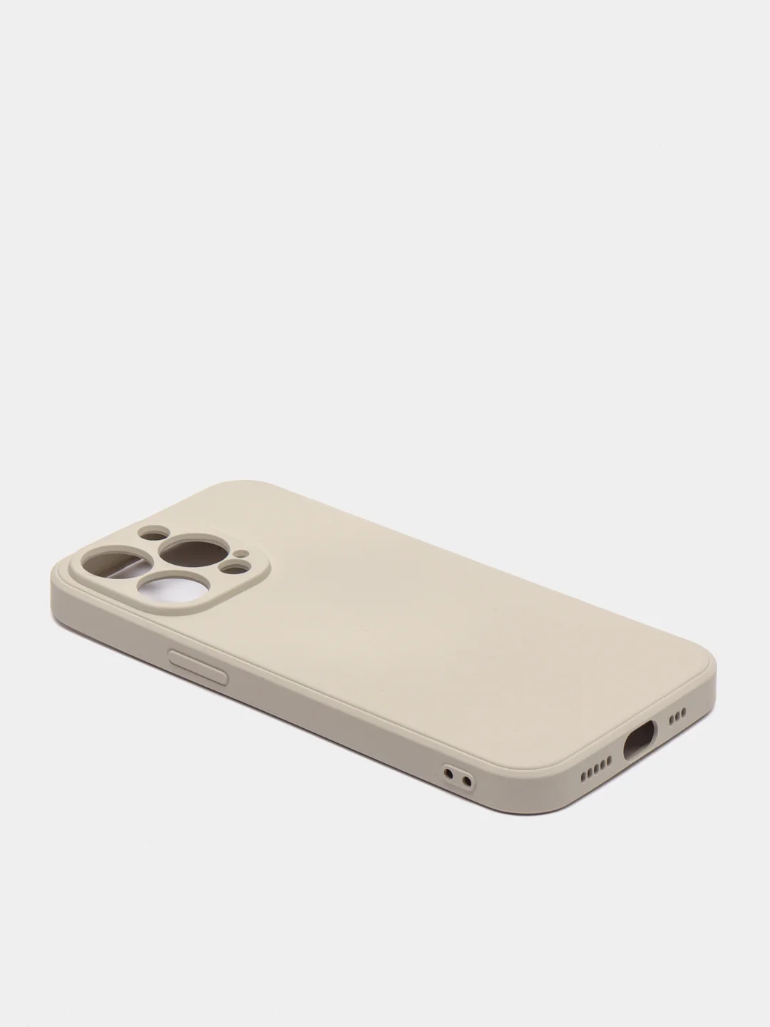 Бежевый меланж ударопрочный чехол для iPhone 7, 8 Plus, X, XS, XR, 11, 12, 13, 14 Pro Max, mini, айфон, про макс