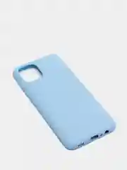 Небесно-голубой чехол Samsung Galaxy A03. Самсунг Галакси А03 силиконовый