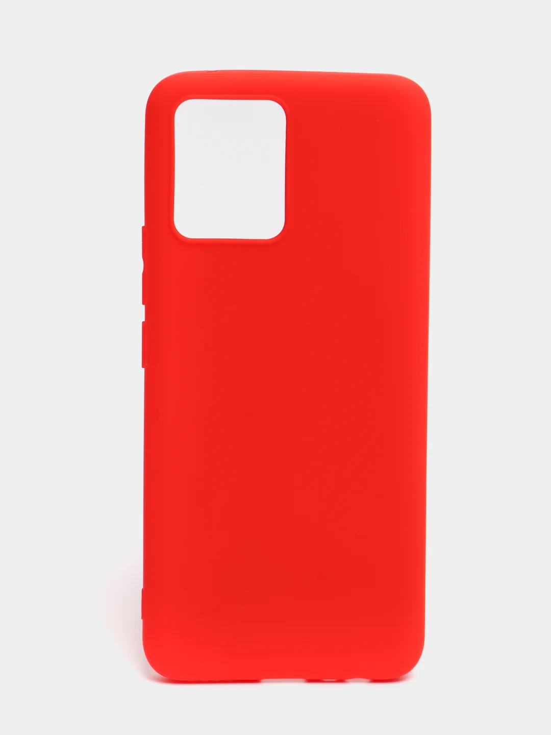 Красный чехол Realme 8 / 8 Pro, силиконовый матовый, soft touch