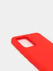 Красный чехол Realme 8 / 8 Pro, силиконовый матовый, soft touch
