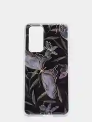 Черный чехол для Huawei Y5p/Y6p/P30 Lite/P40/P40 Lite/P40 Pro/Honor 9C/9S/30/30s/30 Pro, блестки