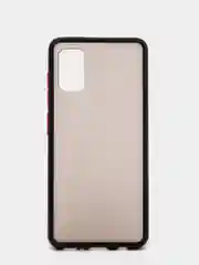 Черный чехол Samsung Galaxy A41, Самсунг Галакси А41 пластиковый матовый с цветными кнопками