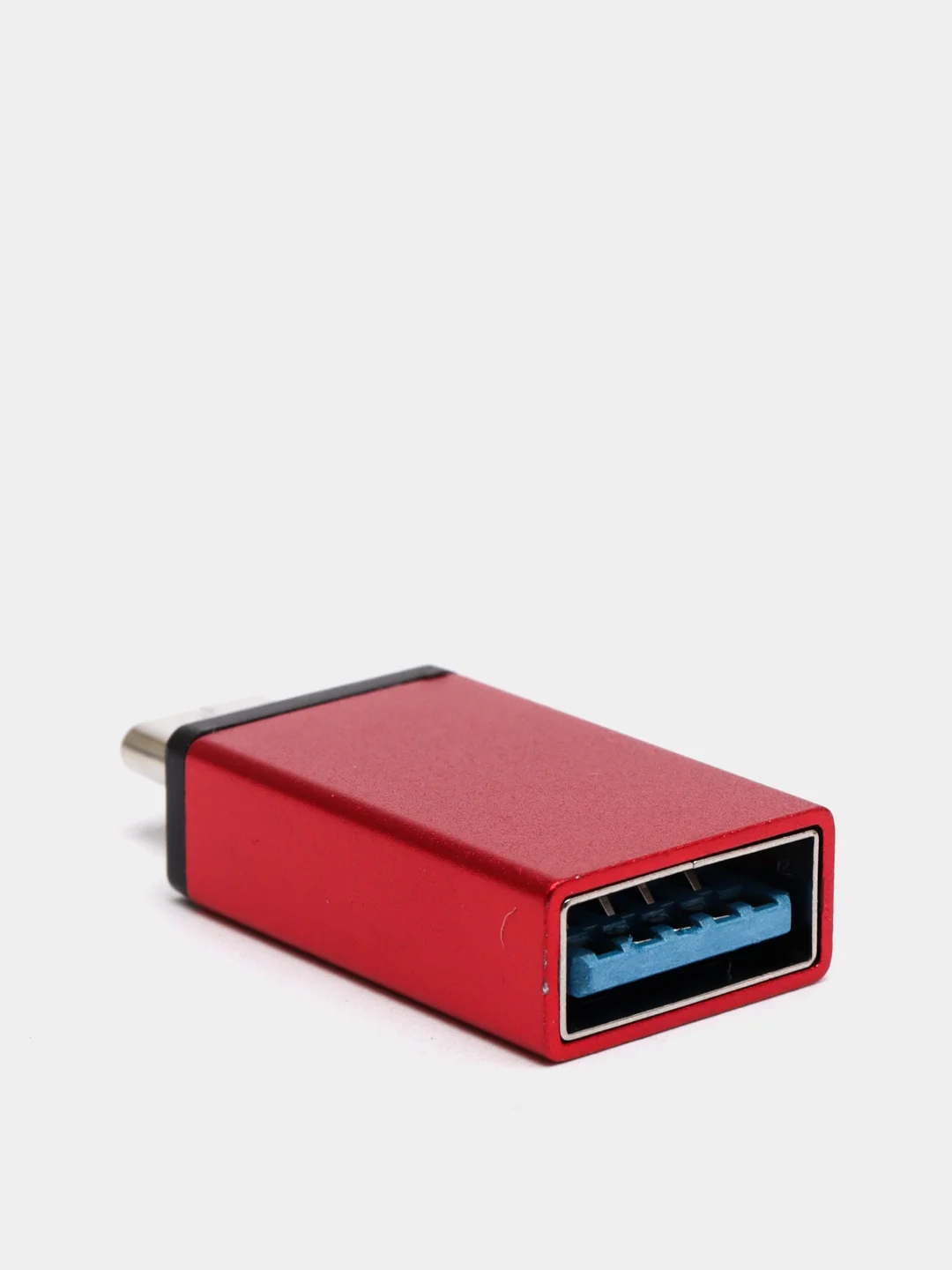 Красный otg адаптер USB Type-C - USB 3.0