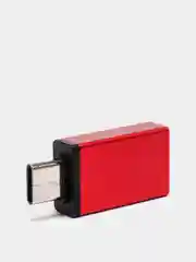 Красный otg адаптер USB Type-C - USB 3.0