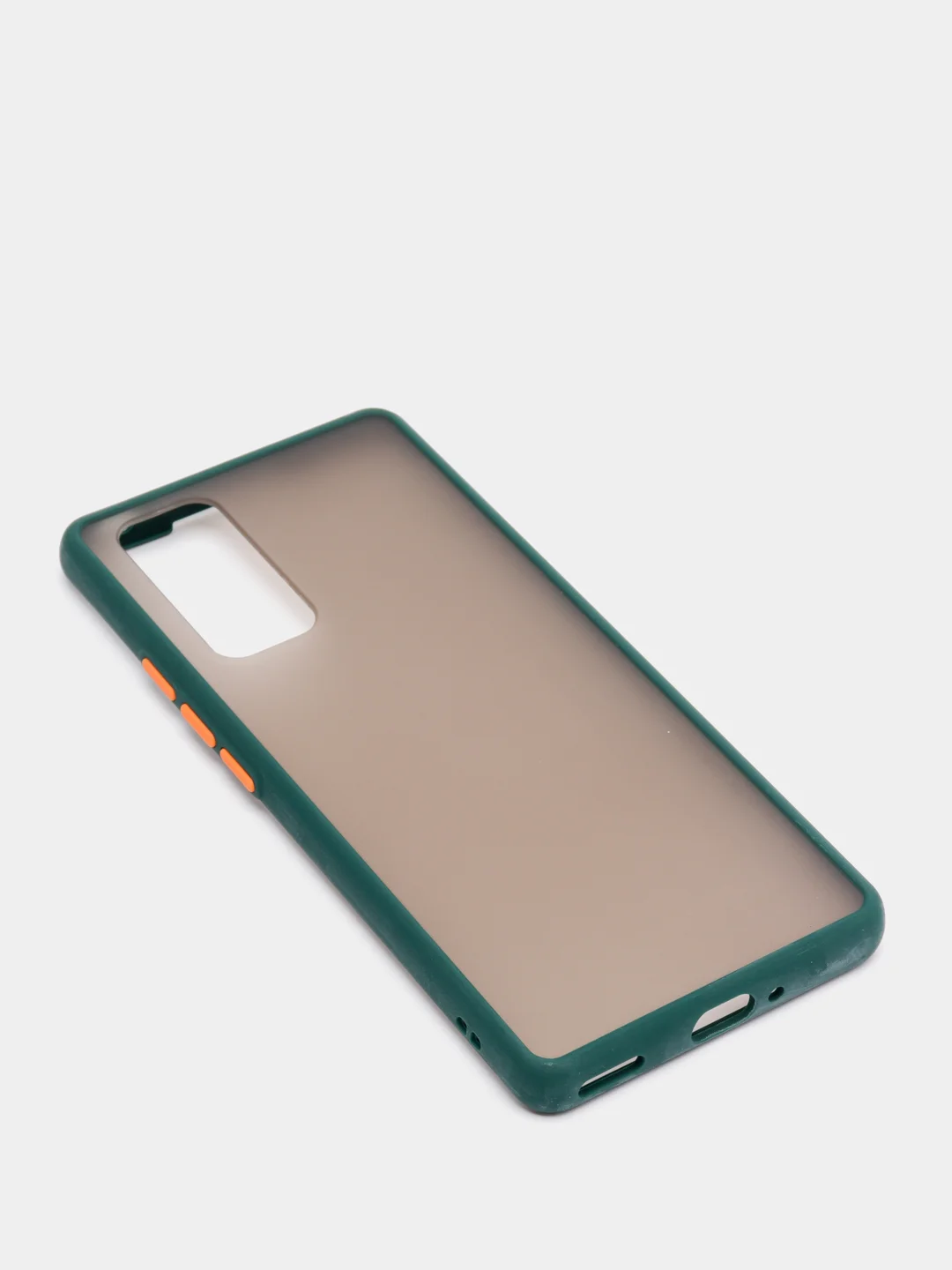 Зеленый чехол Huawei Honor 30 Pro+ / Honor 30 Pro Plus, пластиковый, матовый, полупрозрачный