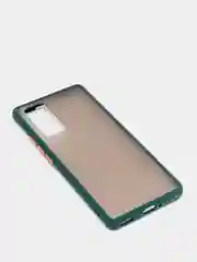 Зеленый чехол Huawei Honor 30 Pro+ / Honor 30 Pro Plus, пластиковый, матовый, полупрозрачный