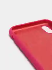Коралловый чехол не пачкающийся с бархатом внутри iPhone XR