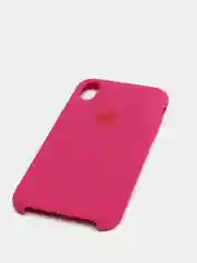 Коралловый чехол не пачкающийся с бархатом внутри iPhone XR