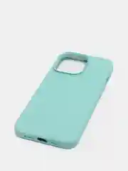Бирюзовый чехол не пачкающийся Iphone 13 PRO
