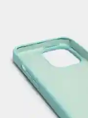 Бирюзовый чехол не пачкающийся Iphone 13 PRO