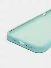 Бирюзовый чехол не пачкающийся Iphone 13 PRO
