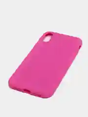Тёмно-розовый чехол iPhone XR