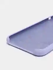 Лавандовый чехол не пачкающийся с бархатом внутри iPhone XR