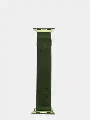 Лесной зеленый ремешок для Apple Watch "Миланская петля", металлический
