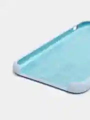 Небесно-голубой чехол не пачкающийся с бархатом внутри iPhone XR