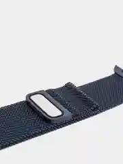 Синий меланж ремешок для Apple Watch "Миланская петля", металлический