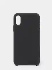 Черный чехол с бархатом внутри IPhone X / XS