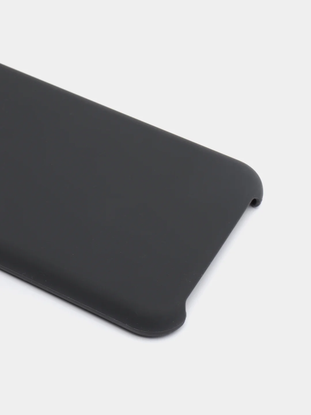 Черный чехол с бархатом внутри IPhone X / XS