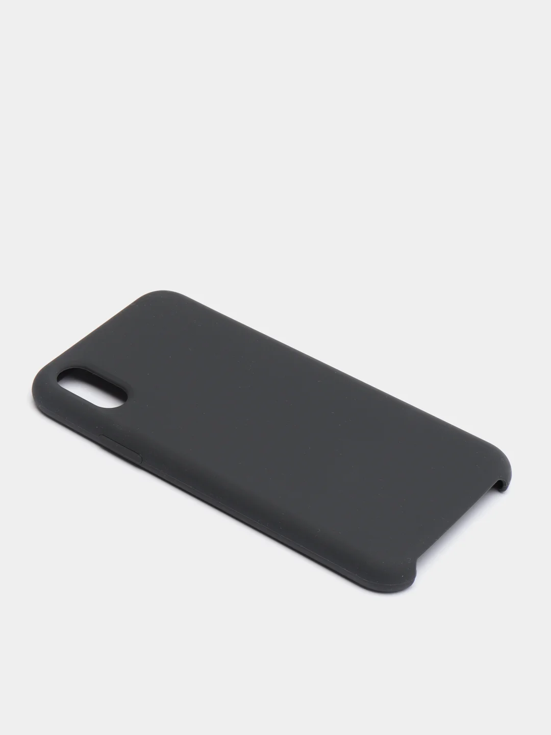 Черный чехол с бархатом внутри IPhone X / XS