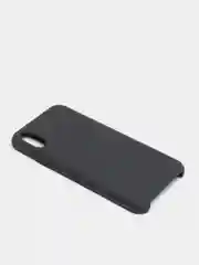 Черный чехол с бархатом внутри IPhone X / XS