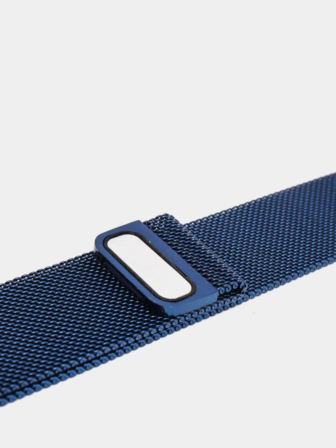 Темно-синий ремешок для Apple Watch "Миланская петля", металлический