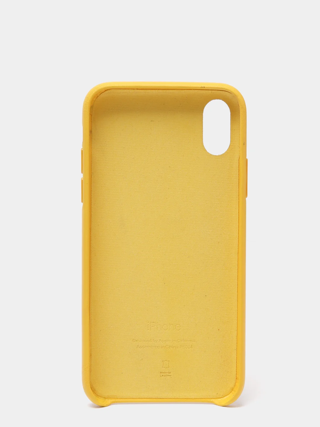 Желтый чехол IPhone X, XS