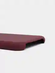 Тёмно-розовый чехол с бархатом внутри IPhone X / XS