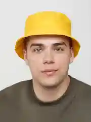 Желтый панама унисекс