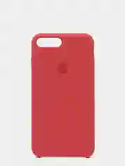 Коралловый меланж чехол не пачкающийся с бархатом внутри для Iphone 7 Plus, 8 Plus, 7+, 8+