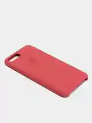 Коралловый меланж чехол не пачкающийся с бархатом внутри для Iphone 7 Plus, 8 Plus, 7+, 8+