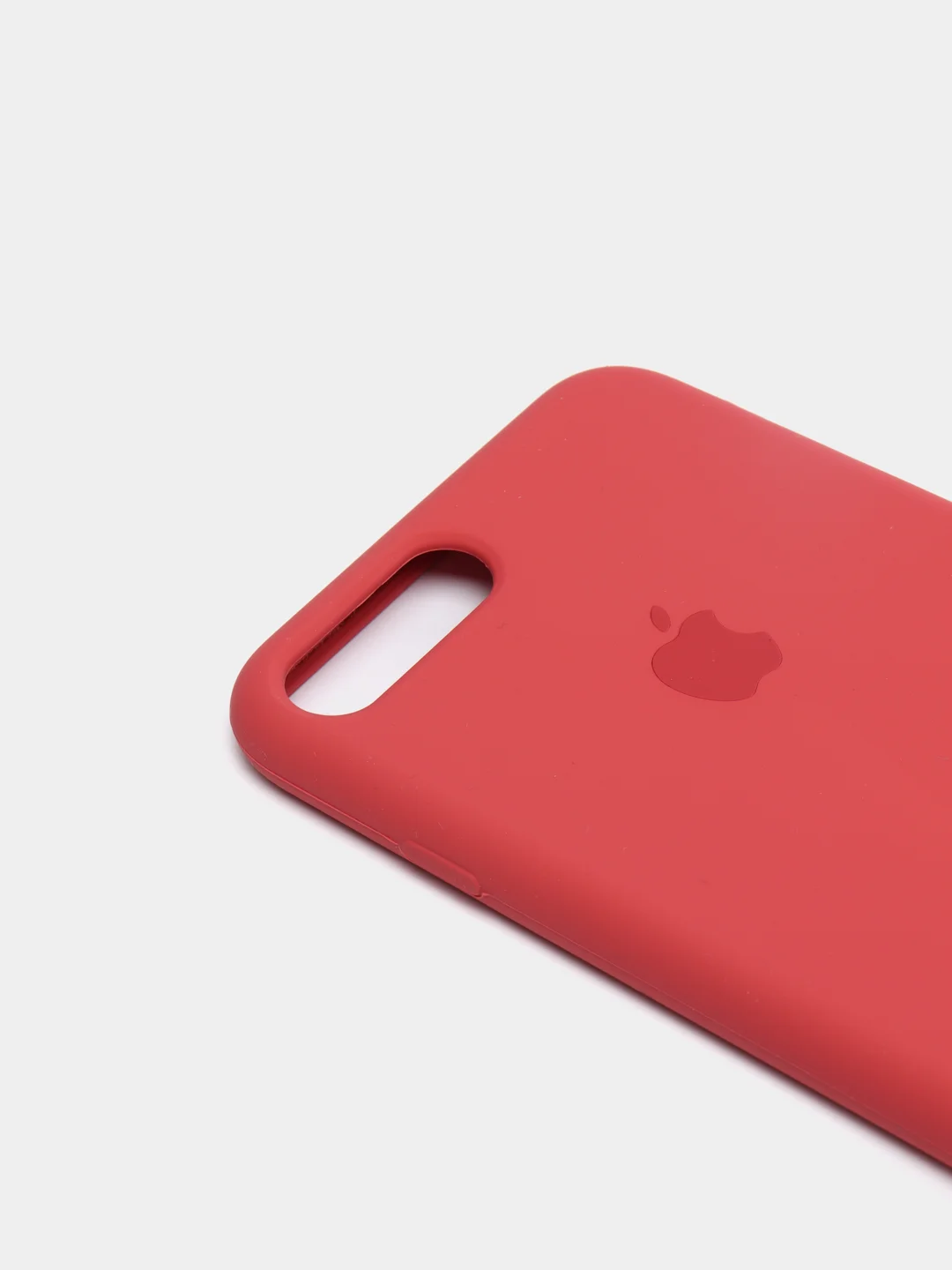 Коралловый меланж чехол не пачкающийся с бархатом внутри для Iphone 7 Plus, 8 Plus, 7+, 8+