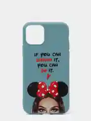 Синий меланж чехол Iphone 11 PRO