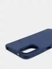 Темно-синий чехол силиконовый, матовый, для Xiaomi Redmi Note 11 4G, Redmi Note 11S, Редми Нот 11С
