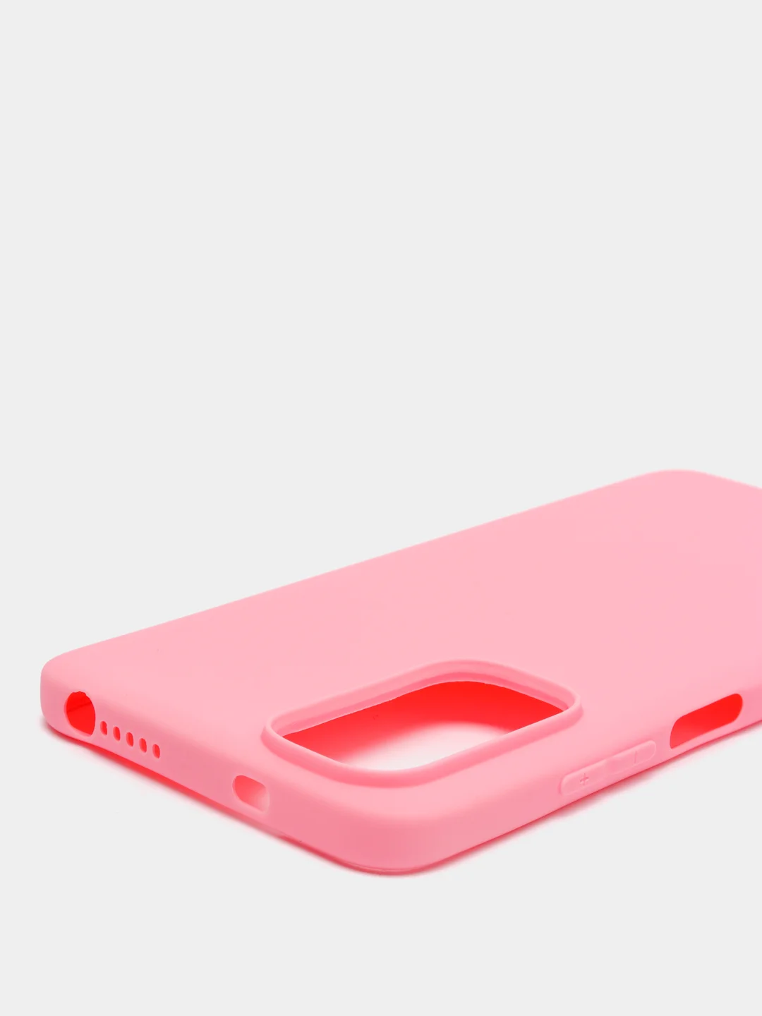 Розовый чехол силиконовый, матовый, для Xiaomi Redmi Note 11 4G, Redmi Note 11S, Редми Нот 11С